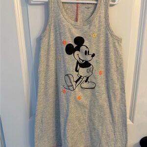 GAP Gray Mickey Mouse Kids Tank Top